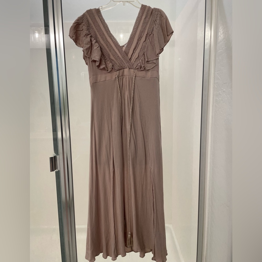 Baltic Born, midie, beige dress, worn once, size small